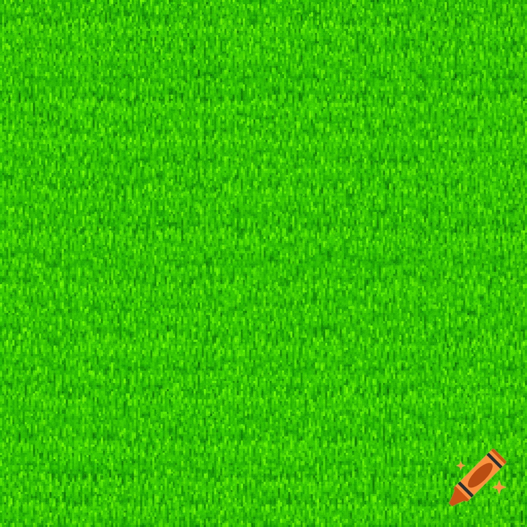 Seamless 32x32 pixel art texture of vibrant green farm grass in a retro 16-bit RPG style.