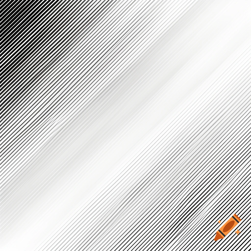 Black and white diagonal lines forming a hatching pattern with a central gradient.