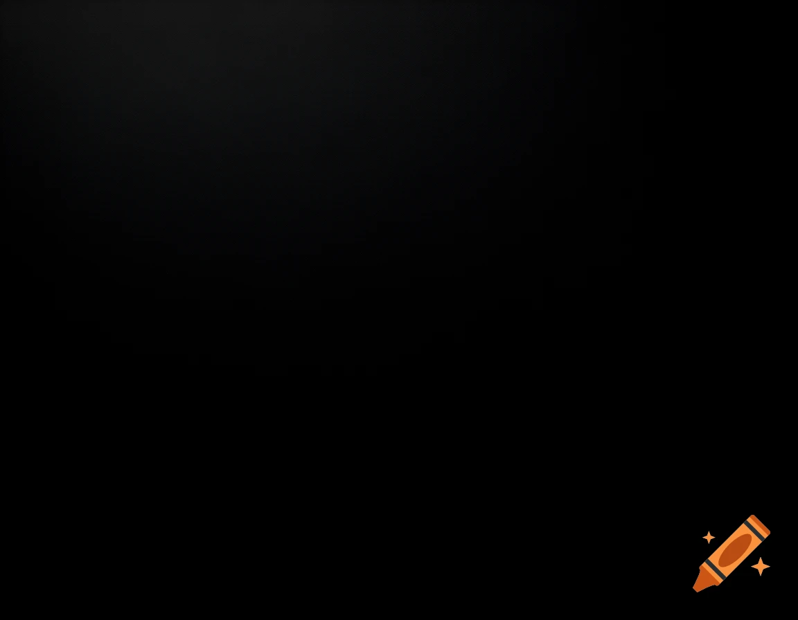 A solid black background.