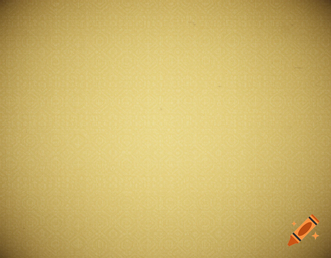 Seamless yellow wallpaper with a subtle geometric repeating pattern and a dark vignette.