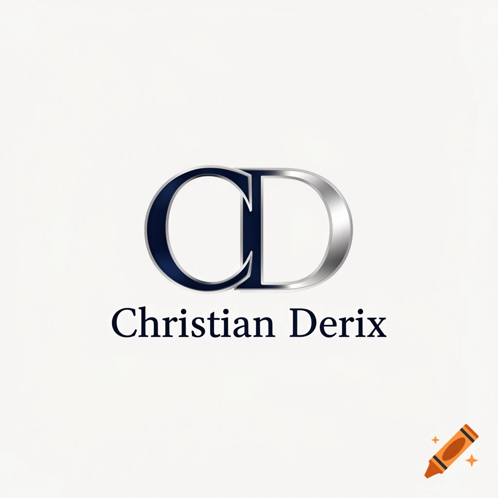 Metallic 'CD' logo with 'Christian Derix' text below on a white background.