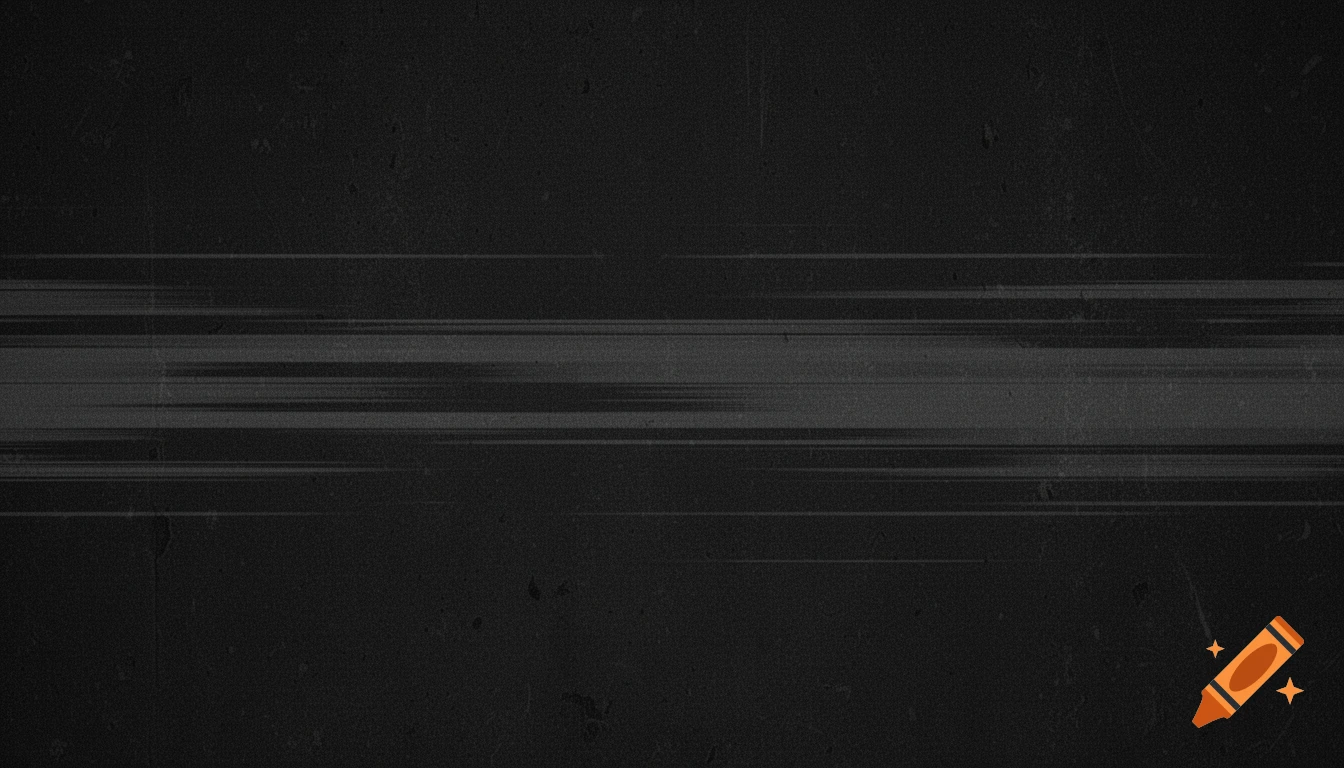 Minimalist dark gray abstract banner with subtle horizontal lines and grainy concrete texture.