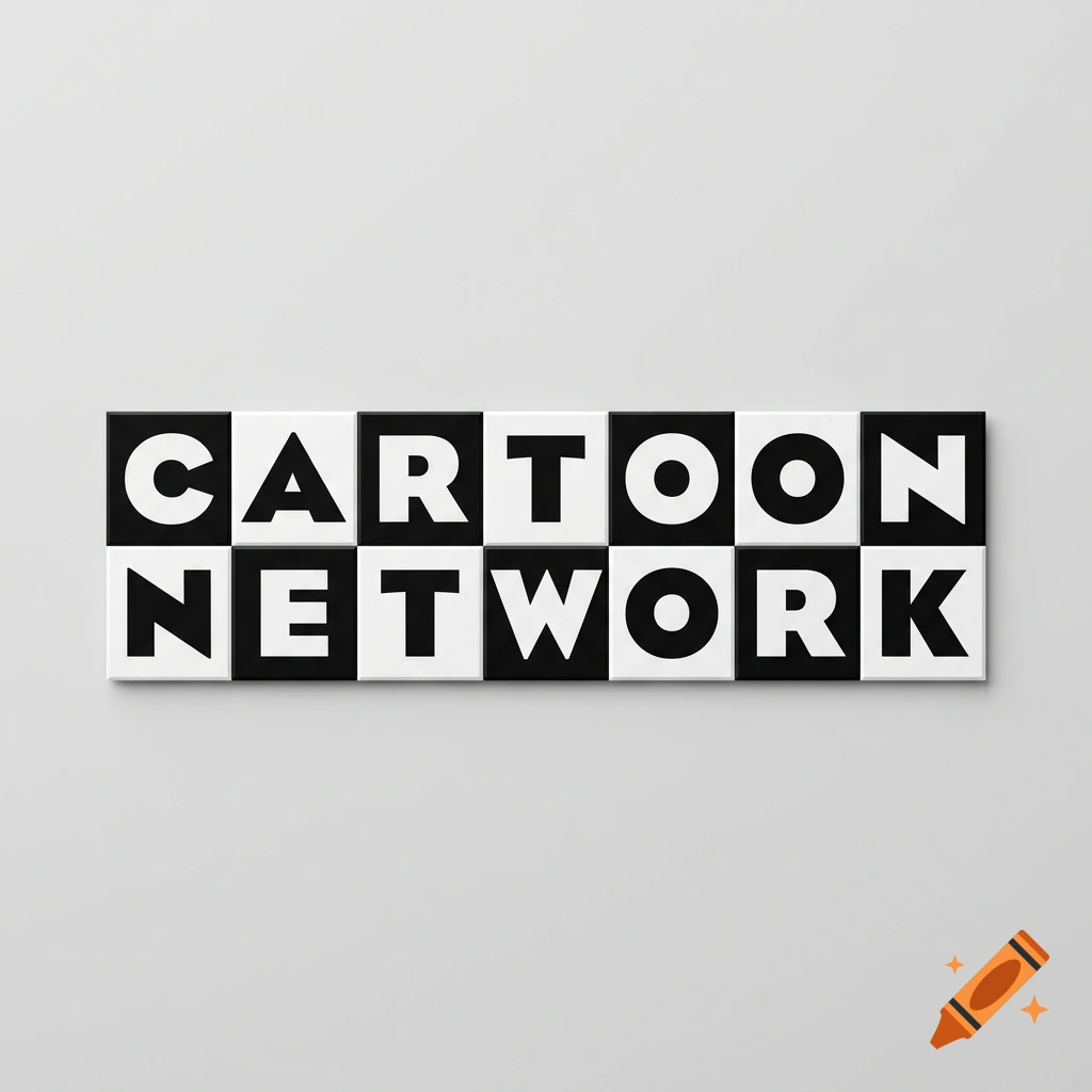 Cartoon Network logo in black and white on a light gray background.