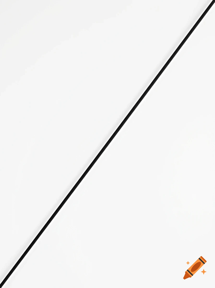 A straight black diagonal line on a plain white background.