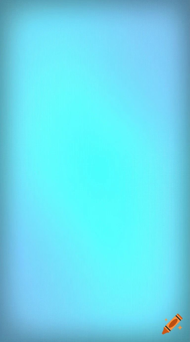A smooth blue background with darker vignette borders.