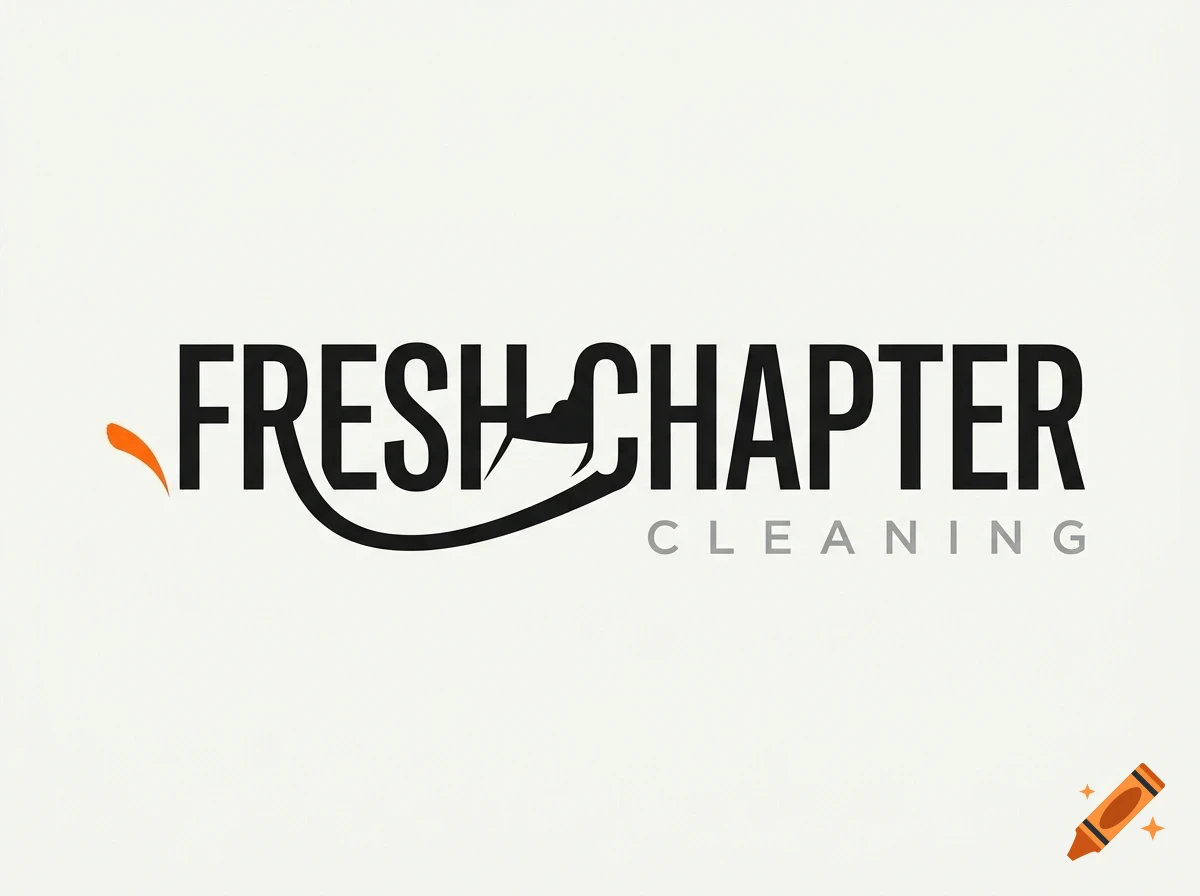 A logo featuring the text FRESH CHAPTER CLEANING in black and gray lettering.