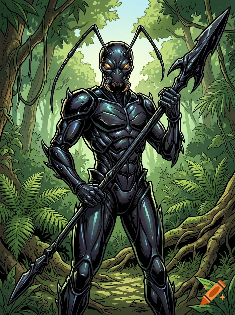 Ant+man+android+wallpaper+black created on Craiyon
