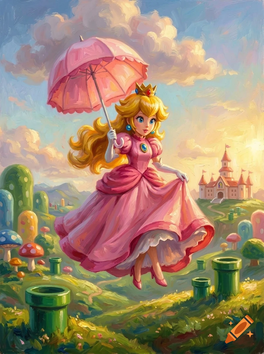 Peach+momoko+art+boa+art created on Craiyon