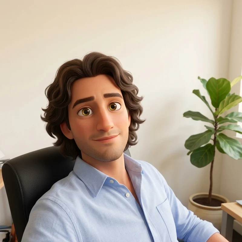 Ich als 3D-Animationsfigur