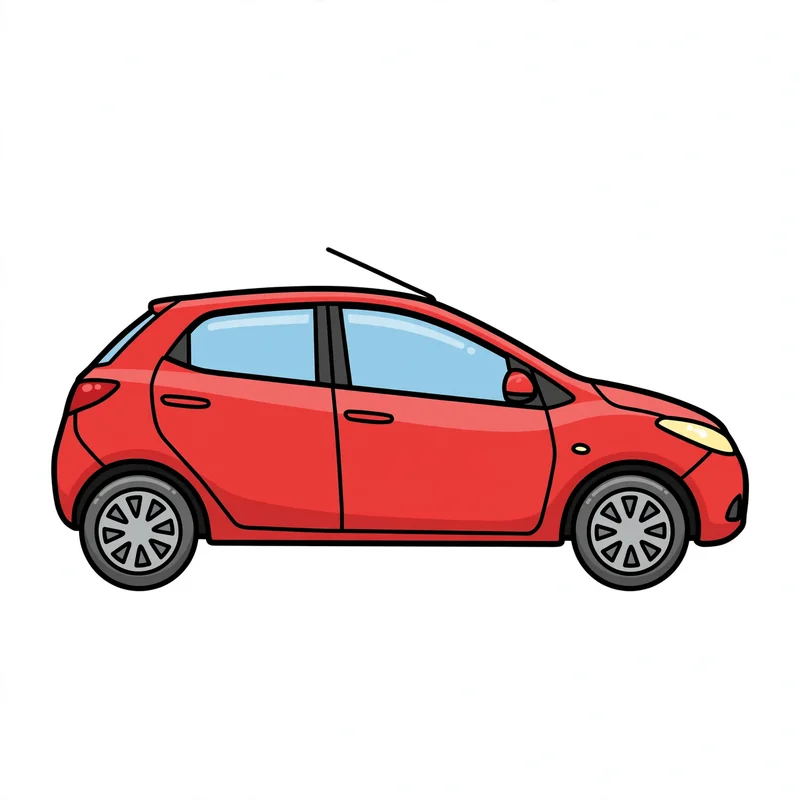 Un clipart de ma voiture