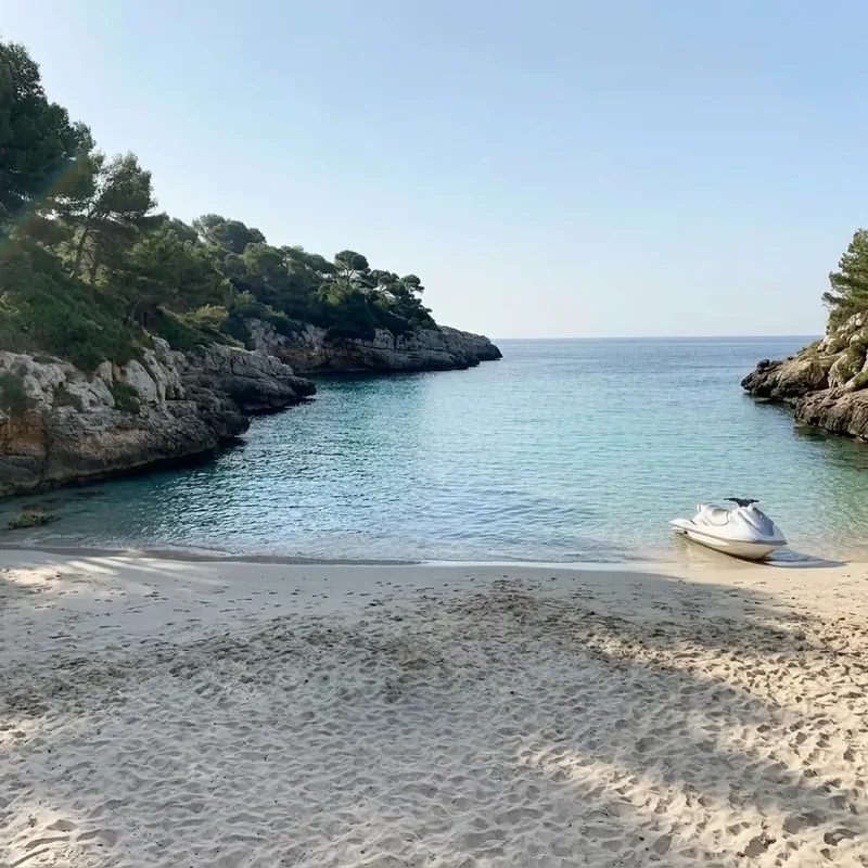 Entfern den Mülleimer vom Strand