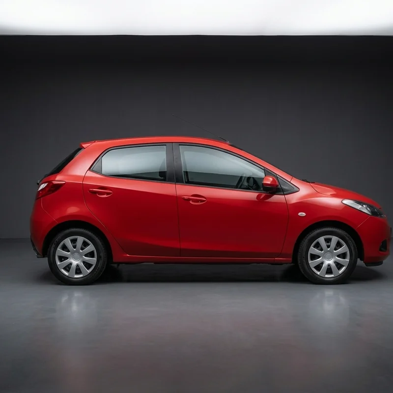 Mein Auto, im Studio fotografiert