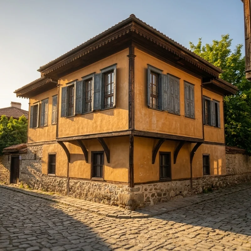 Ein professionelles Foto unseres Hauses